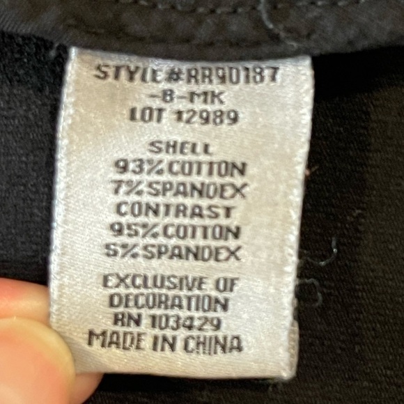 Anthropologie Marrakech Black Knit Moto Jacket, Size Small - Picture 6 of 13